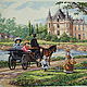 Вышивка крестом Леди Шато ( M'Lady's Chateau ), Картины, Москва,  Фото №1