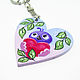 Heart-shaped keychains. Key chain. Angel Art&Design. Online shopping on My Livemaster.  Фото №2