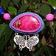 Заказать Кулон "Butterfly". Alacritasdesign. Ярмарка Мастеров. . Подвеска Фото №3