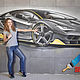 Pintura de pared en vivero Lamborghini 3d, Decor, St. Petersburg,  Фото №1