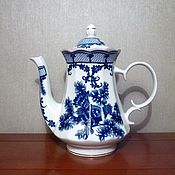 Винтаж: Антикварная русская ШКАТУЛКА чайница ЩЕНКИ в КОРЗИНКЕ 1911 год