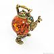 Beautiful 384 figure Kettle samovar a truly Natural amber, Figurines, Moscow,  Фото №1