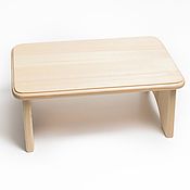 Для дома и интерьера handmade. Livemaster - original item Low wooden bench H16. Footrest. Handmade.