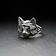 Кольцо Кошка Гэтсби. Кольца. AlexFox Jewelry. Ярмарка Мастеров.  Фото №4