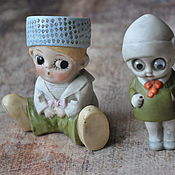 Винтаж handmade. Livemaster - original item Vintage doll: Porcelain figurines. Handmade.