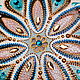 Plate decorative. Mandala in glass, 'Opening'. Esoteric Mandala. volkovahelga. My Livemaster. Фото №5
