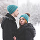 Теплые шапочки "Волны" для влюбленных, Подарки на 14 февраля, Москва,  Фото №1