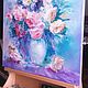 Modern painting-Delicate bouquet-oil Paintings. Pictures. Natalia Davydova. My Livemaster. Фото №5
