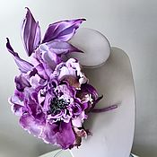 Цветы и флористика handmade. Livemaster - original item Nora silk roses. Handmade.