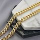 25cm Chain 8mm (thickness) color gold (5291-Z), Chains, Voronezh,  Фото №1