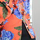 Блузка  нарядная шёлк "Гучи розы ". Блузки. Крамарова Светлана (Kramoda). Ярмарка Мастеров.  Фото №5