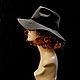 Order Fedora ' Black'. Novozhilova Hats. Livemaster. . Hats1 Фото №3