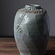 Ваза с гранями интерьерная. Вазы. KosyakPottery. Интернет-магазин Ярмарка Мастеров.  Фото №2