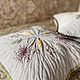 Наволочка на диванную подушку с вышивкой «Травы». Подушки. Podushki.decor. Ярмарка Мастеров.  Фото №5
