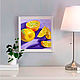 Oil painting 'Lemon Slices'. Pictures. Silver_Berry_Soap. Online shopping on My Livemaster.  Фото №2