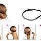 Ободок - резинка из бисера в стиле Бохо Обруч для волос. Ободки. StylishThings4U. Ярмарка Мастеров.  Фото №6