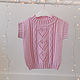 Жилет детский вязаный сердечный для девочки. Жилет. VA kids knitwear. Интернет-магазин Ярмарка Мастеров.  Фото №2