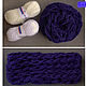 Purple chunky knit Snood. Scarves. CUTE-KNIT by Nata Onipchenko. My Livemaster. Фото №4
