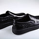 Слипоны из натуральной кожи крокодила IMA7001B. Слипоны. CrocShop товары из экзотической кожи. Интернет-магазин Ярмарка Мастеров.  Фото №2