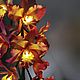 Orchid nightlight flower 'Sunset Kiss'. Nightlights. Elena Krasilnikova. My Livemaster. Фото №5