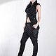 Асимметричный жилет. Жилеты. Baccara-fashion. Ярмарка Мастеров.  Фото №4