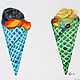Watercolor Ice Cream. Pictures. artwatercolor. Online shopping on My Livemaster.  Фото №2