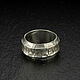 Order INVICTVS engraved ring, INVINCIBLE. rhytonjewelry. Livemaster. . Rings Фото №3