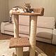 Scratching post with bed 'Asti' (suitable for large cats). Scratching Post. Workshop for dogs and cats. Online shopping on My Livemaster.  Фото №2