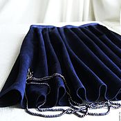 Одежда handmade. Livemaster - original item Suede skirt and top. Handmade.