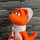 Игрушка из шерсти: лиса. Войлочная игрушка. Наталья Кровякова (natalya-ugp). Ярмарка Мастеров.  Фото №5