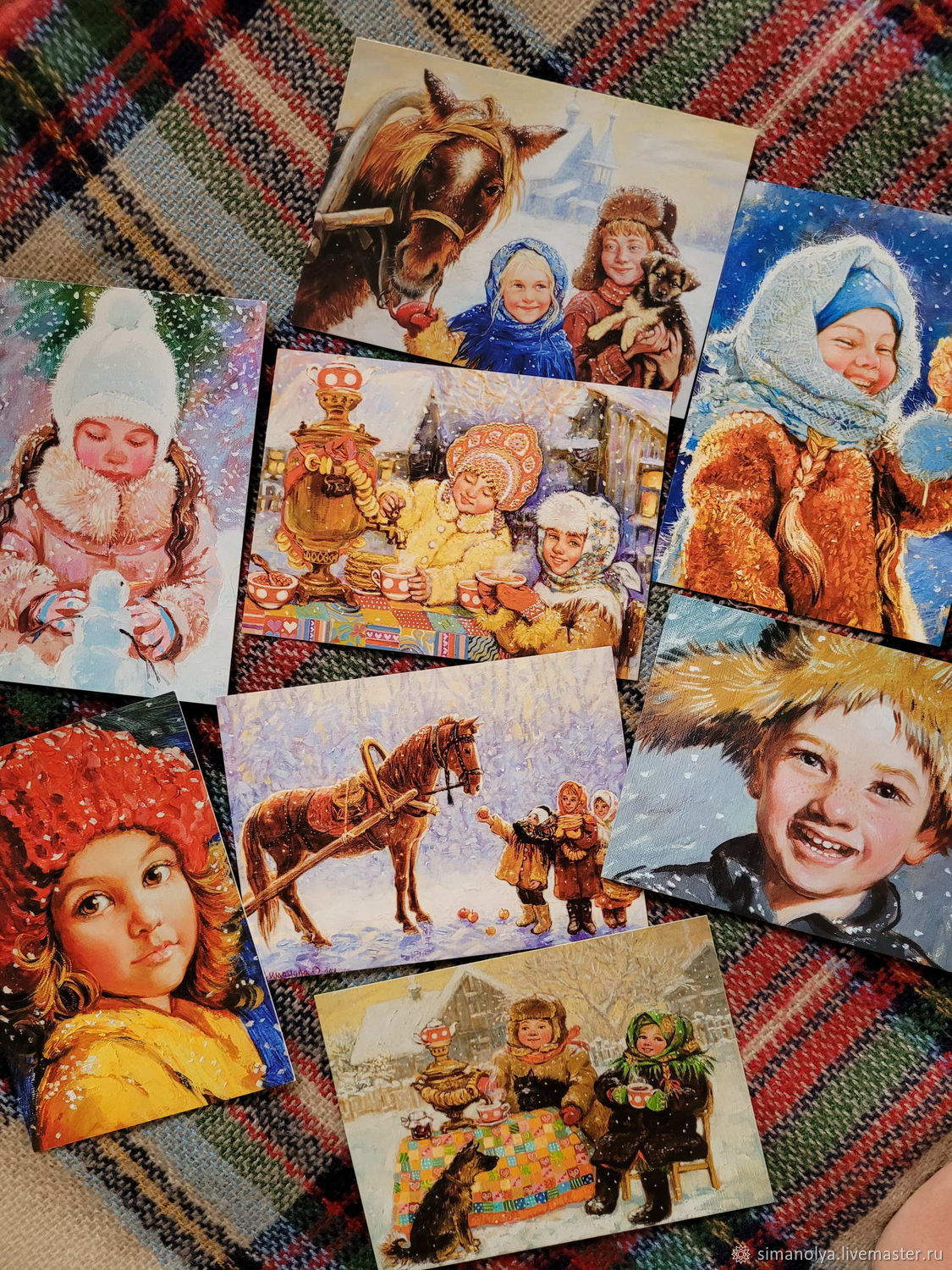  набор авторских открыток " Масленица", Открытки, Сочи,  Фото №1