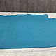 Luxury Tannery Sea Wave (1,3-1,5 мм),  цв. Синий, натуральная кожа. Кожа. Prima Pelle (Марина). Ярмарка Мастеров.  Фото №5