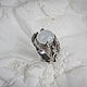A silver ring with angels and moonstone 'Anahita'. Ring. Unusual Gemstone Jewelry. My Livemaster. Фото №5