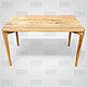 Заказать Стол обеденный из массива дерева SOLUNA. Мебельный бутик (Wofurniture). Ярмарка Мастеров. . Столы Фото №3