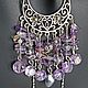 Boho necklace with ametrine and tourmaline ' BABYLON', Necklace, Moscow,  Фото №1