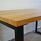 Dining table made of oak 800h1400. Tables. aleksej-ixw. My Livemaster. Фото №5