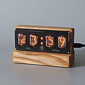 Для дома и интерьера ручной работы. Ярмарка Мастеров - ручная работа Copy of Copy of Copy of Nixie tube clock "IN-12". Handmade.