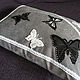 Комплект из 2х декоративных подушек " Вальс бабочек". Подушки. V#Victoria#V. Ярмарка Мастеров.  Фото №4