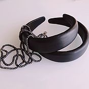 Украшения handmade. Livemaster - original item Headband/headband made of genuine leather. Handmade.