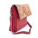 Eco bag of oak red women's handmade. Classic Bag. Koracork. Online shopping on My Livemaster.  Фото №2