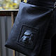 Order 3D gorilla Bag made of black genuine leather. newandw. Livemaster. . Classic Bag Фото №3