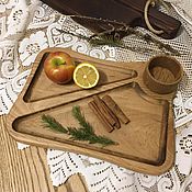 Для дома и интерьера handmade. Livemaster - original item Board for filing with the gravy boat of oak. Handmade.