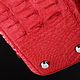 Сумка женская из кожи крокодила IMA0821R1. Сумка через плечо. CrocShop товары из экзотической кожи. Ярмарка Мастеров.  Фото №7
