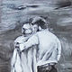 Walk, oil painting on canvas, love, couple, lovers. Pictures. myfoxyart (MyFoxyArt). Online shopping on My Livemaster.  Фото №2