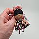 Doll brooch OLAKRA. The gift of a friend. Portrait Doll. olakra. Online shopping on My Livemaster.  Фото №2