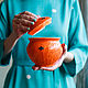 Mandarin sugar bowl-handmade ceramics. Sugar Bowls. JaneCeramics. My Livemaster. Фото №6
