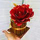 Заказать Мини тортик из конфет и шоколадок. 'Chocolate. Flowers. Decor.'. Ярмарка Мастеров. . Съедобные букеты Фото №3
