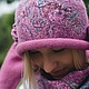 Шляпка женская. Шапка женская шерстяная " Нежность Маргаритки. Шапки. Бекетова Наталья BeknataFelting. Ярмарка Мастеров.  Фото №6