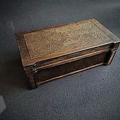 Для дома и интерьера ручной работы. Ярмарка Мастеров - ручная работа Box: THE BOX IS WOODEN. Handmade.