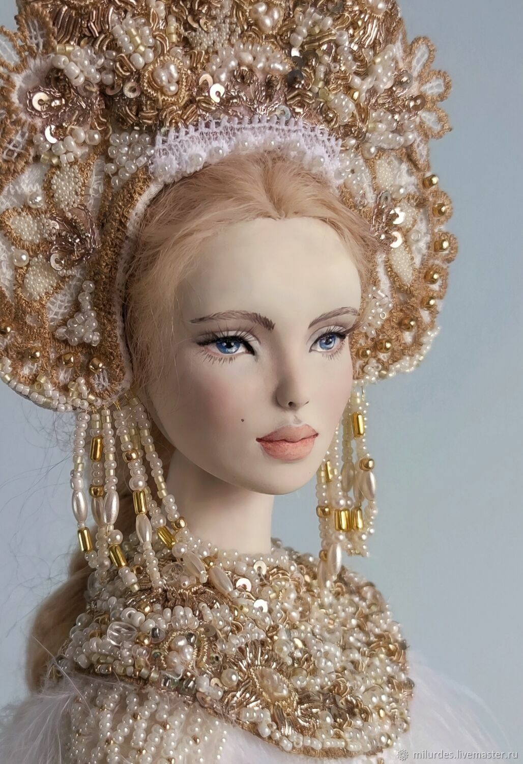 The author's doll is the Swan Princess, Boudoir doll, Saratov,  Фото №1